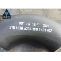 China PIPE ELBOW  90° LR 16“ SCH STD astm a234 wp9 for sale