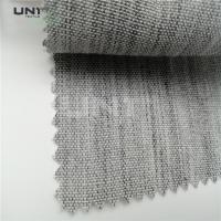 China Garment Stiff Interlining Material / Rayon Woven Fusing Interlining Fabric factory