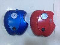 China Apple Shape Car DC12V Car Air Pump Plastic Fast Inflation , Blue / Red Color factory