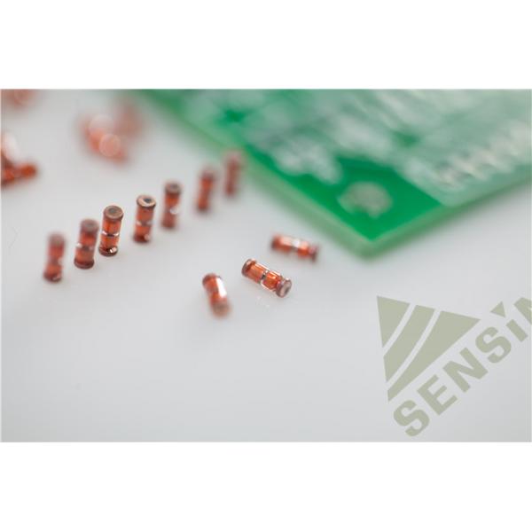 Quality Miniature Design Glass Encapsulated NTC Thermistor For SMT Automatic Installation for sale
