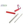 China Metal Collapsible Folding Telescopic Stainless Steel Straws Reusable Eco - Friendly factory