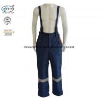 China Work Wearing Fr Bib Overall / Fr Insulated Bib Overalls Men Arc Protective factory