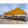 China Flexibility Installation Steel Tensile Shade Structures Membrane PVDF Car Parking Shade factory