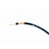 China RG58A/U RF Feeder Cable , 50 Ohm Wire Copper Braid Solid PE OFC Conector For GPS factory