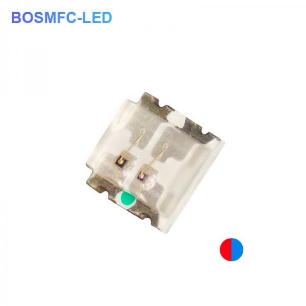 Quality Bi color  0603 SMD led red & blue, Multifunctional Dual Chip LED 1615 for sale