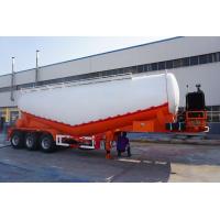 China TITAN vehicle 3 axle air compressor cement bulker unloading bulk cement truck trailer factory