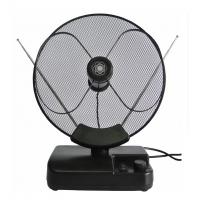 China 50 Mile Range Signal Amplifier Indoor HDTV Antenna Active | FM / UHF / VHF With Gain Control factory