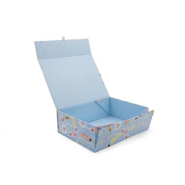 Quality Decorative Collapsible Magnetic Boxes For Garment Packaging CE Certification for sale