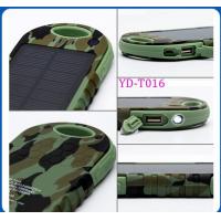 China Manufaturer/OEM Solar Power Bank Charger 12000mAh Waterproof IPX6 Christmas Promotion for sale