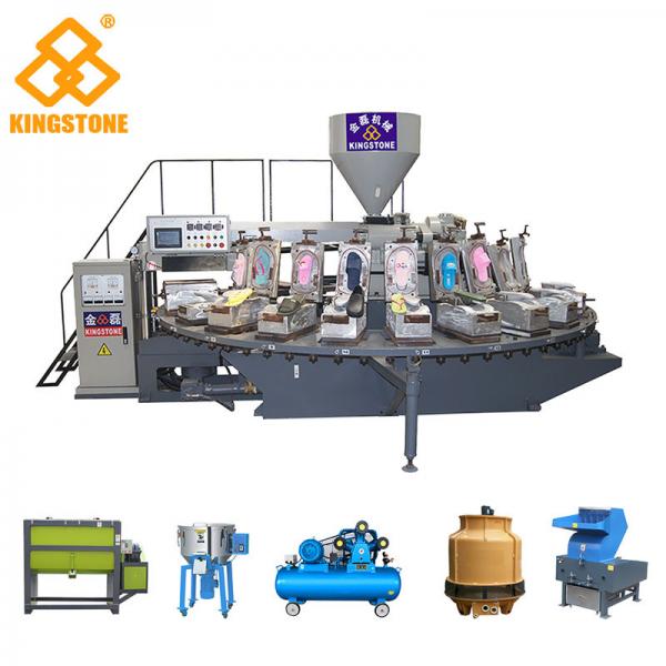 Quality Automatic Plastic Slipper Injection Moulding Machine Completely Set Line for sale