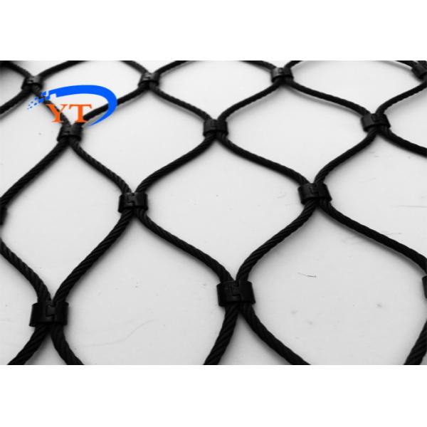 Quality SS Black Oxide Wire Rope Mesh X Tend Safety Cable High Strength Fencing for sale
