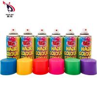 China Party Crazy Temporary Instant Hair Color Sprays 250ml Magic Disposable Washable factory