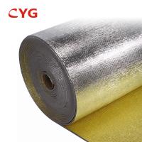 China Roofing Insulation Material PE Foam With Aluminium Foil Backed factory