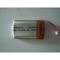 China Cell Phone Cells , Vedio Camera 440mah 3.7v Lithium Polymer Batteries High Energy for sale