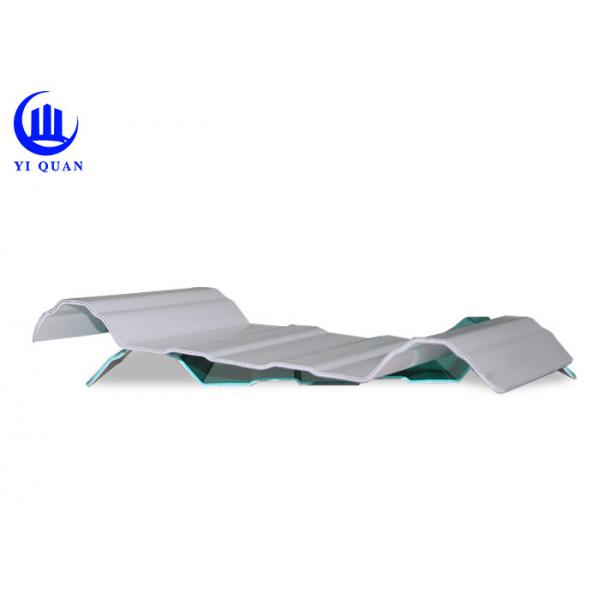 Quality Fiber Glass Reinforced UPVC Roofing Sheets Anti Corrosive roofing and wall cladding for sale