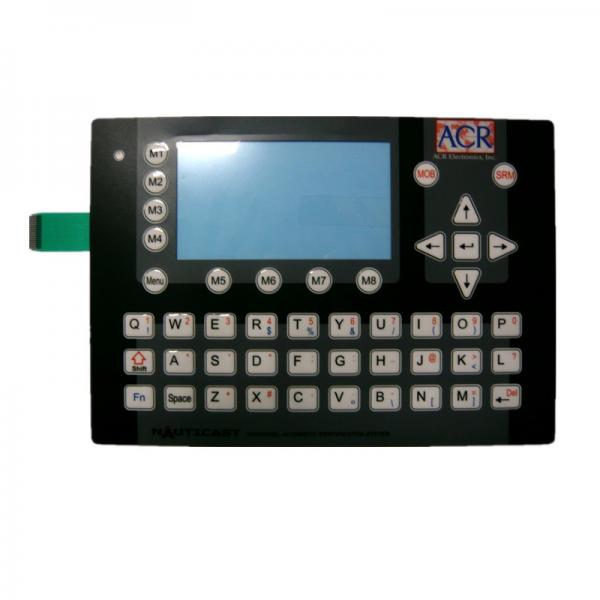 Quality Lightweight Flexible Membrane Switch Keypad Thin Film With 3M467 / 3M468 for sale