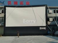 China Cloth Inflatable Movie Screen For Outdoor Event , Inflatable Projector Screen factory