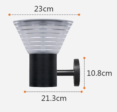 Quality IP65 Waterproof 160lm/w 5W Solar LED Garden Light for sale