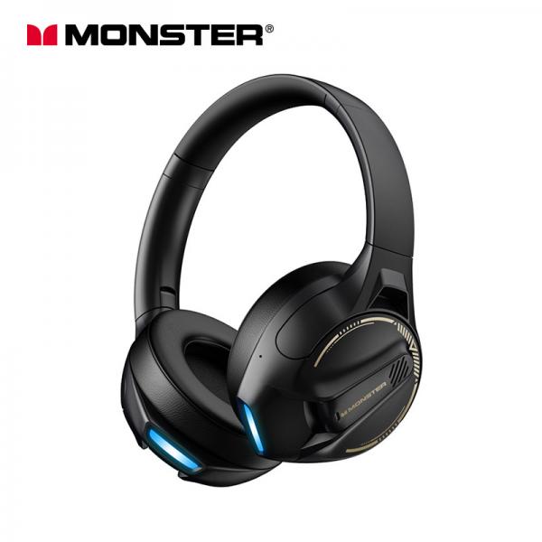 Quality Monster XKH03 Over Ear Headphones White Foldable Gaming Wireless Earphones for sale