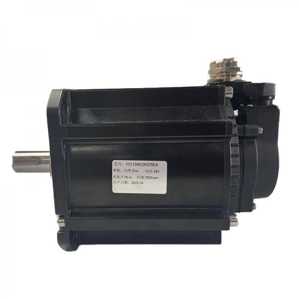 Quality DC 48V Geared Robot AGV Wheel Motor Without Brake 2000W for sale