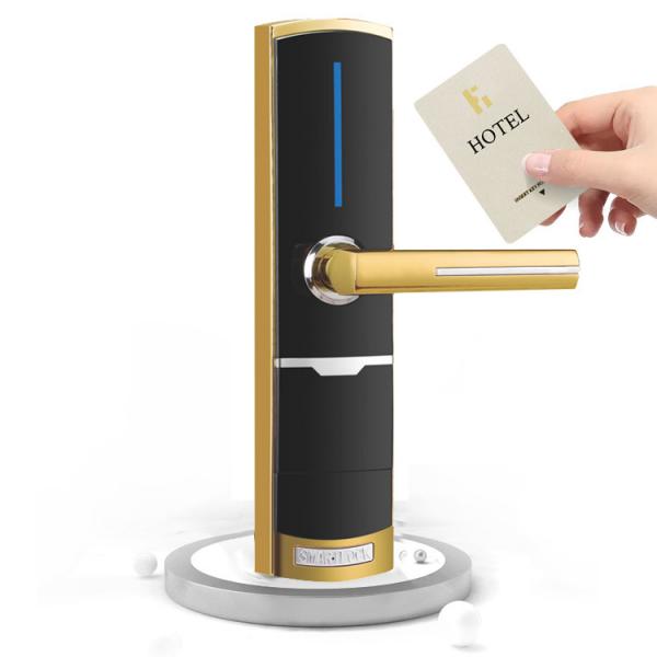 Quality FCC Hotel Smart Door Locks Card  Electronic Zinc Alloy Apartment for sale