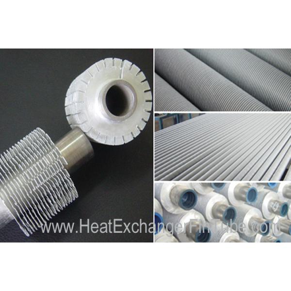 Quality Serrated Extruded Heat Exchanger aluminum Fin Tube , A179 seamless Carbon Steel tubes for sale