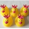 China Dot Crown Princess Christmas Rubber Duck Toy For 3 Year Olds Bath Time factory