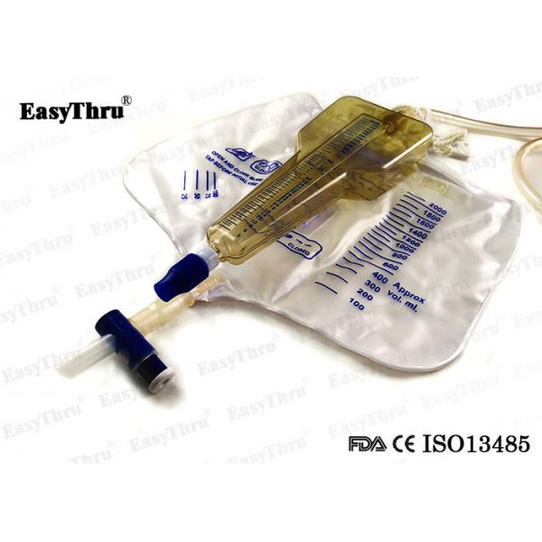 Quality Nontoxic Urine Drainage Bags Disposable Pull Push Screw Valve For Hospital for sale
