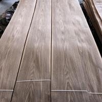 China Natural walnut wood veneer 0.5mm wood veneer plywood used for cabinet wall and door decoration factory