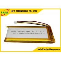China Lithium Polymer Battery 3.7V 4000mAh LP904388 14.8Wh 3.7v 4000mah Li-ion battery 904388 factory