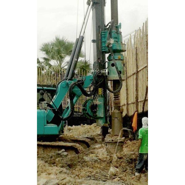 Quality 8 - 30 Rpm Piling Rig Machine For 43m Drilling Depth Foundation Construction Max. Drilling Diameter 1300 mm for sale