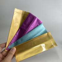 Quality Colorful Metallic Custom Plastic Bags Back Seal With Aluminum Foil Food Grade for sale