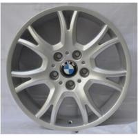 china Hot sale 17 inch alloy wheel rims for BMW 120(mm)PCD, silver machined face