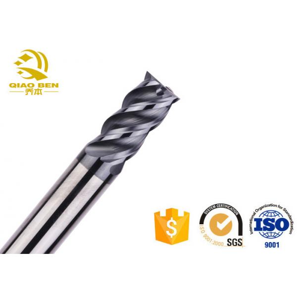 Quality Carbide Tip CNC End Mill Cutter Grinding Groove High Thermal Stability for sale