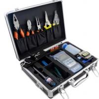China Portable FTTH Aluminum Fiber Optic Tools Box multiple set kits factory