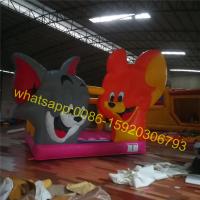 China Cat and mouse bouncy castle factory