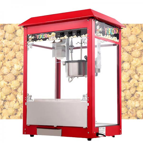 Quality Stainless Steel Snack Food Machinery For Caramel Corn Popcorn for sale