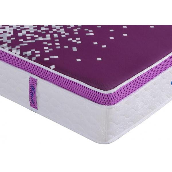 Quality Sophisticated Memory Foam Mattress Topper Euro Top Coil Mattress With 3D Fabric for sale