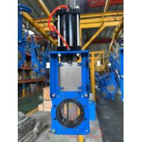 Quality Ductile Iron Knife Gate Valve with NBR Seat for Pulp and Paper Industry for sale