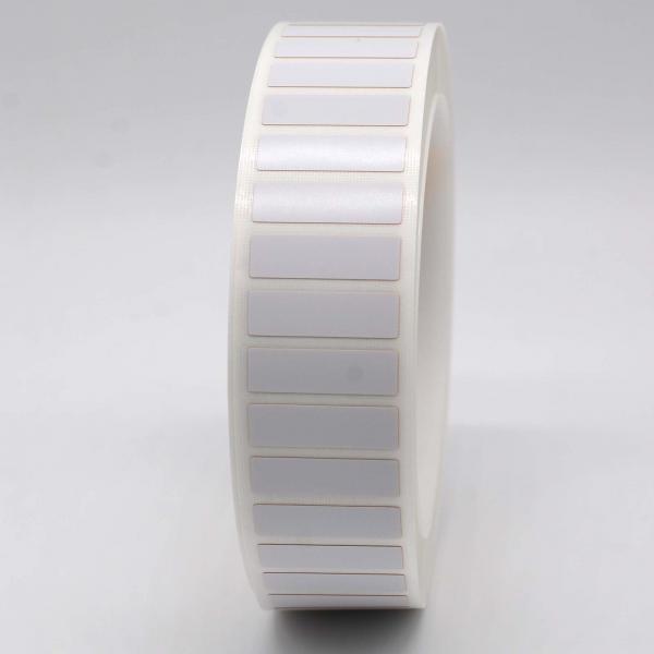 Quality 23.5mmx7mm Permanent Adhesive Label 1.5mil White Matte High Temperature Resistant Polyimide Label for sale
