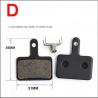 China Semi-metal Disc Brake Clips for MTB Bicycle Disc Brake Pads for SHIMANO Cassette factory