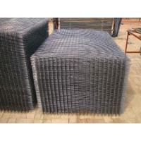 china Welded wire mesh panels, black wire mesh panels, unfinished welded wire mesh fence