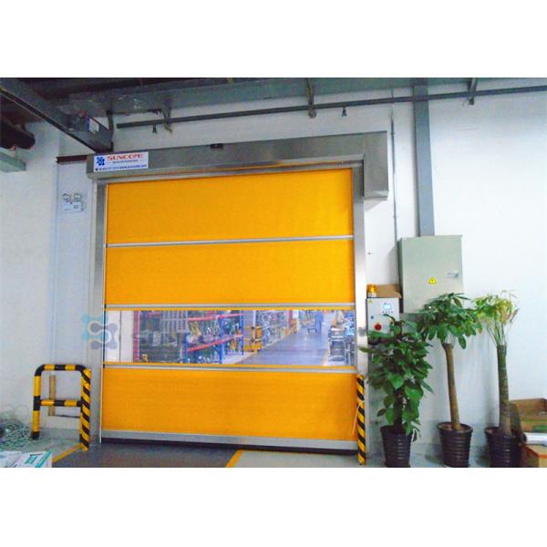 Quality Energy Saving Industrial High Speed Door Cleaning Room Touching Panel For for sale