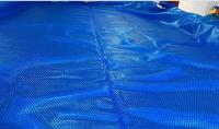 China Bubble Swimming Pool Solar Blanket Save Warmth And Evaporation 12mm Diameter Swimming Pool Cover Reel factory