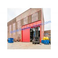 China Frequency controlled Vertical Lifting Fabric Industrial Doors For Large Openings for sale
