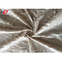 China Flower Embossed Crushed Velour Fabric Sofa Velvet Upholstery Fabric For Home Textile factory