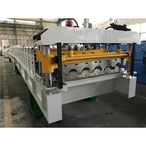 Quality 5.5kw 18 Stations Tile Roll Forming Machine / Roof Tile Making Machine for sale