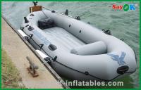 China Customized 4 Person Inflatable Paddle Boat Small Commercial Fishing Boat factory