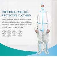 China EN 13795 Disposable Medical Gowns PPE Protective Coverall factory