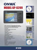 China Boats GPS KP-6299 LCD Display SD Card Global Sea Map Inflatable Boat parts factory